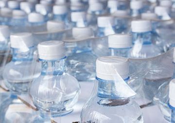 botellas de plástico